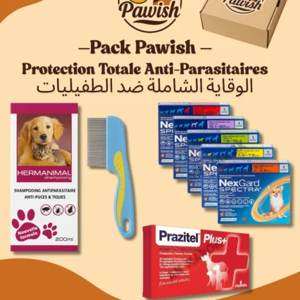 Pack Pawish — Protection Totale Anti-Parasitaires