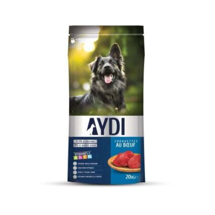 AYDI Croquettes au Bœuf – 20 kg