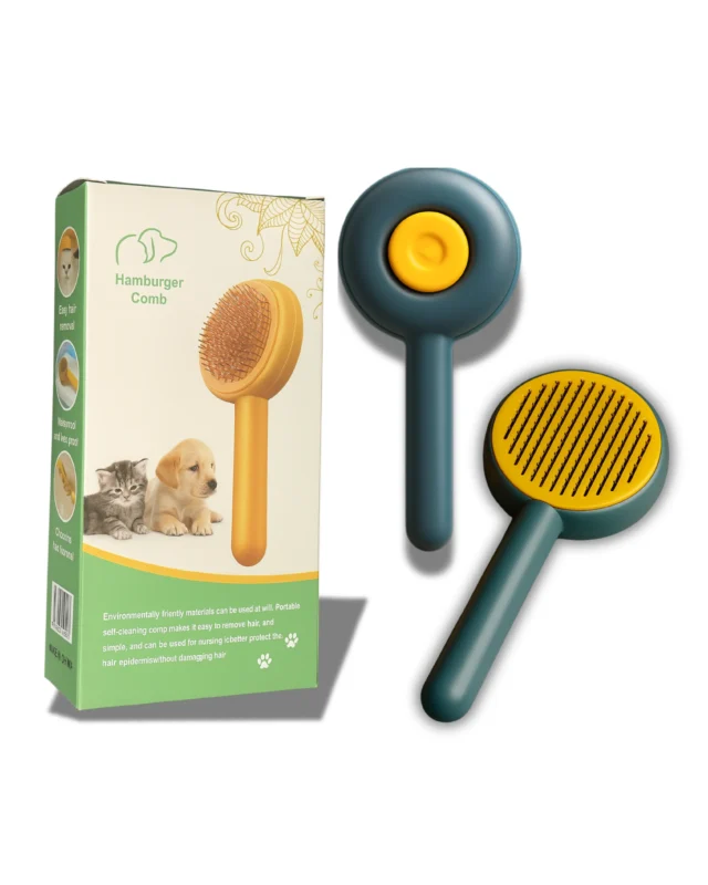 Brosse Auto-Nettoyante Hamburger Comb