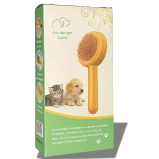 Brosse Auto-Nettoyante Hamburger Comb – Image 2