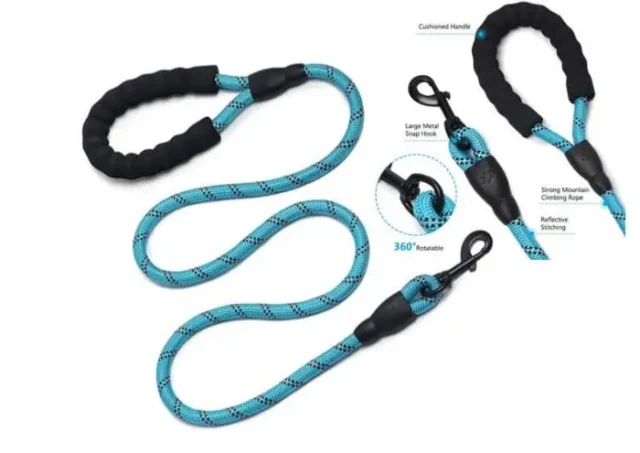 Laisse Résistante pour Chien – Corde Escalade Antidérapante
