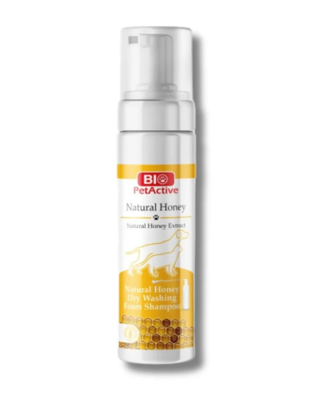 Shampoing Sec Mousse au Miel – BIO PetActive