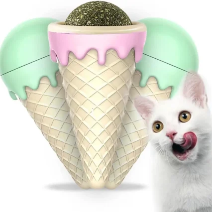 Boule de Cataire – Jouet Glace à l’Herbe à Chat