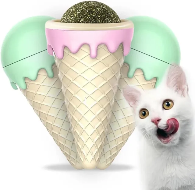 Boule de Cataire – Jouet Glace à l’Herbe à Chat