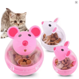 Jouet Distributeur de Croquettes en Forme de Souris – Image 3